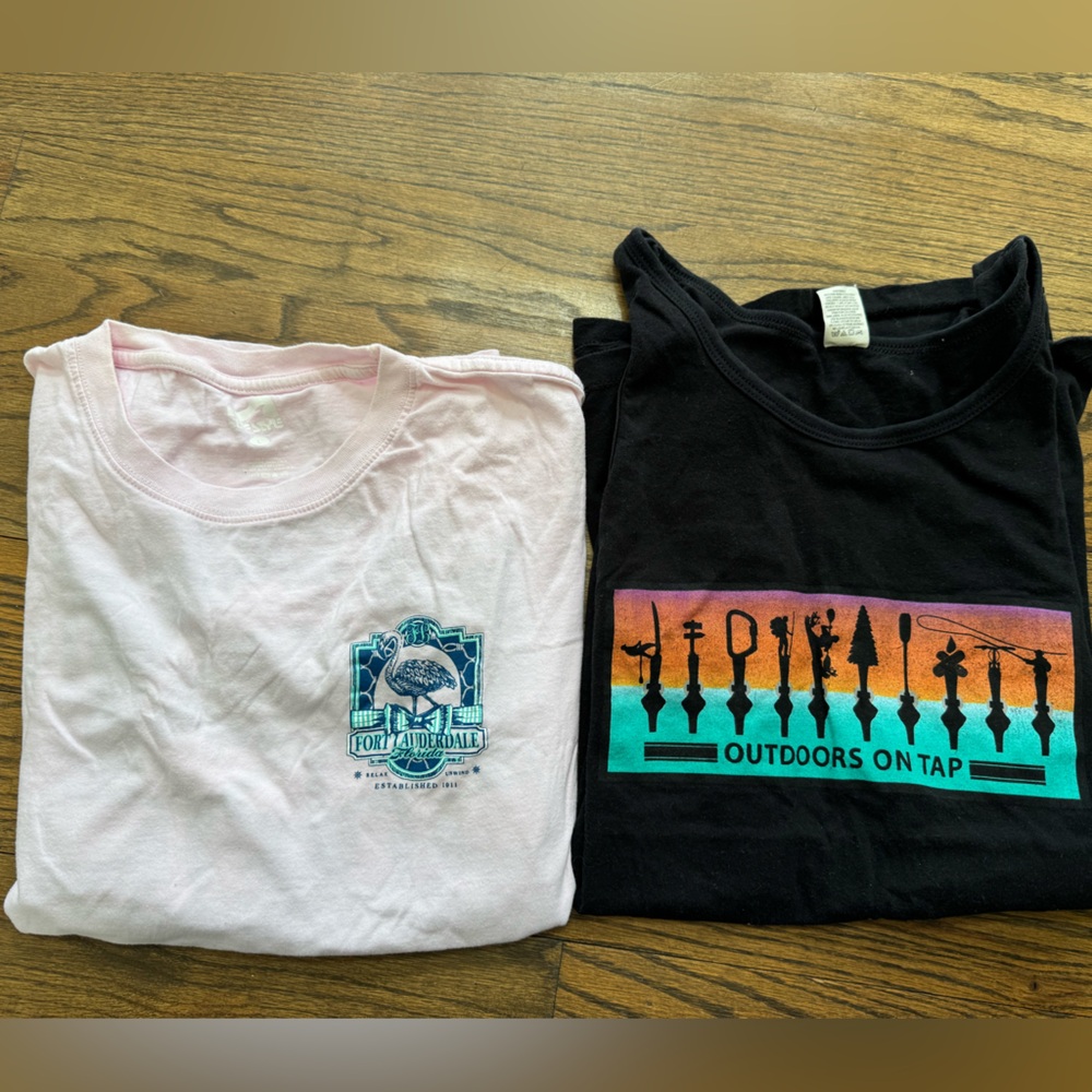 Graphic T-Shirt Bundle | Women’s Large | 2 Pieces